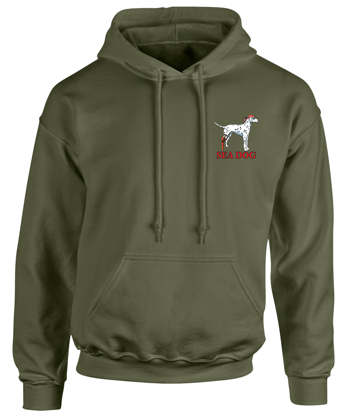 Grunge Flag Hooded Sweater - Image 2